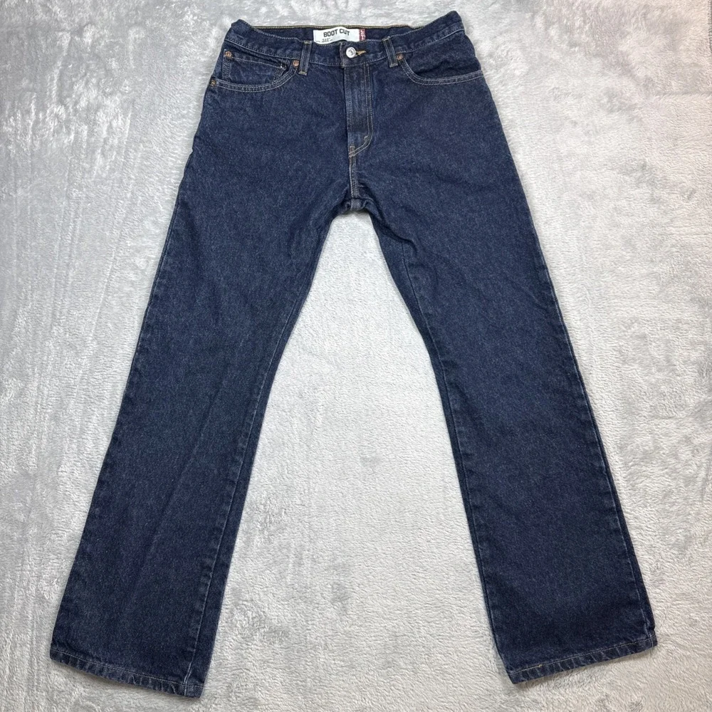 Levi's 517 Bootcut Jeans Men 31x30 (Fits 31X31) Blue Denim Y2K
